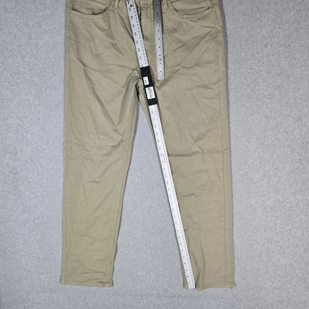 Banana Republic Men Pants 36X32 Tan Chino Twill Pants Slim 30